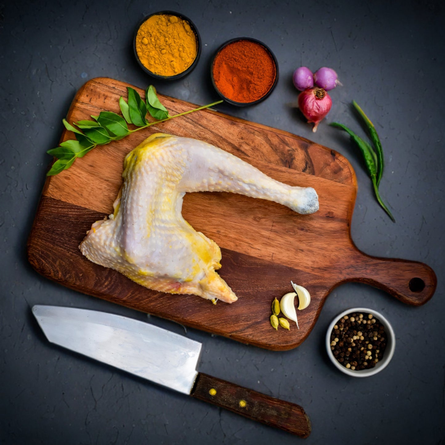 Country Chicken Leg with Thigh | With Skin