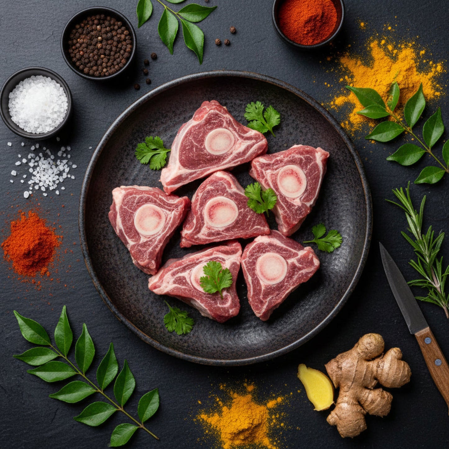 Goat Mutton Shoulder Cut | Medium Pieces