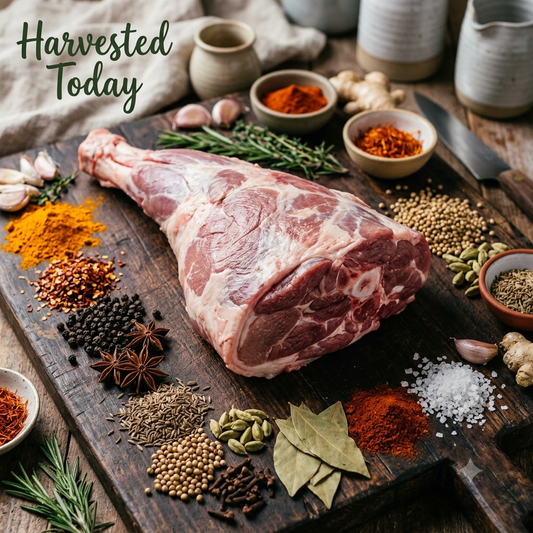 Goat Mutton Raan Whole Uncut | 1.4 to 1.6kg