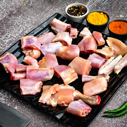 Country Chicken Curry Cut | Skinless | Small Cuts (30-40g)
