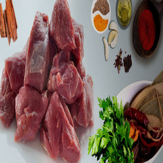 Goat Mutton Boneless | Fat Trimmed